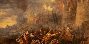 Jeanne d'Arc capturée sous les murs de Compiègne - Joseph Navlet - (…)