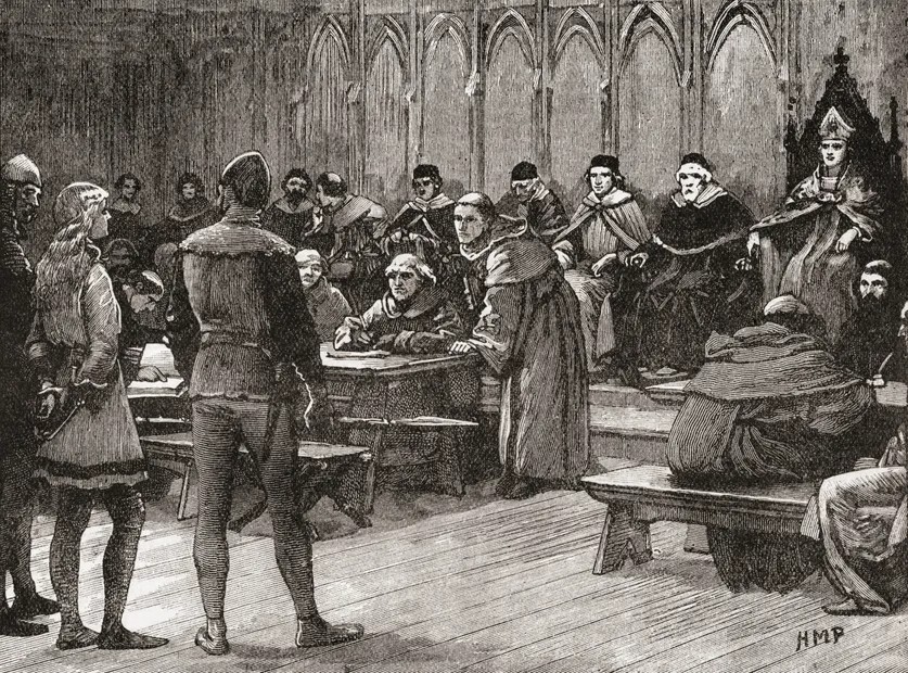 Le procès de Jeanne d'Arc en 1431
